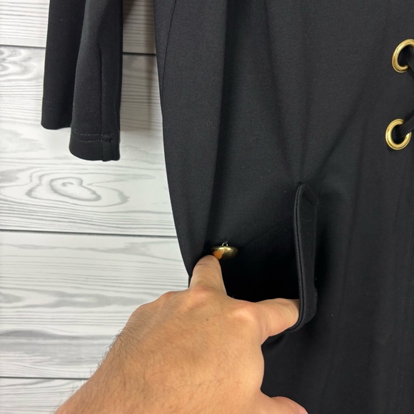 Tuckernuck Black Ellington Mini Dress Size Large NWT - Picture 10 of 15